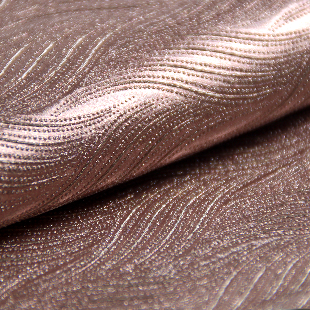 Synthetic Candy Dotted Rose Gold