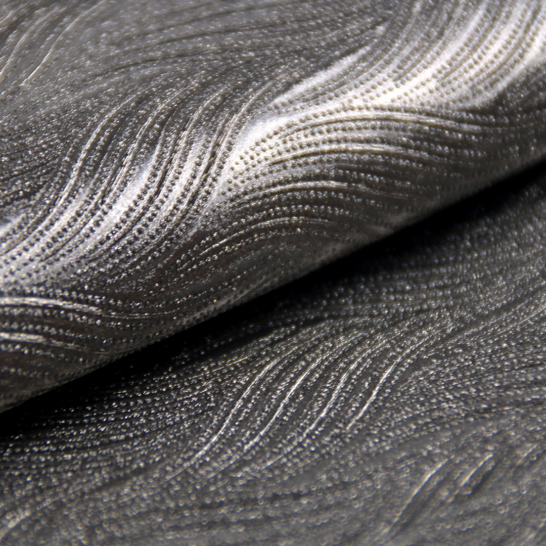 Sintetico Candy Punteado Gris