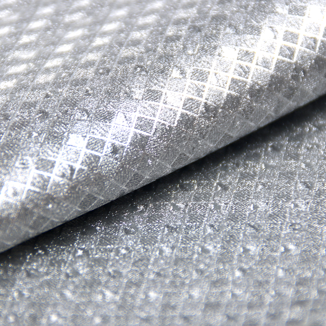 Sintetico Candy Brocado Plata