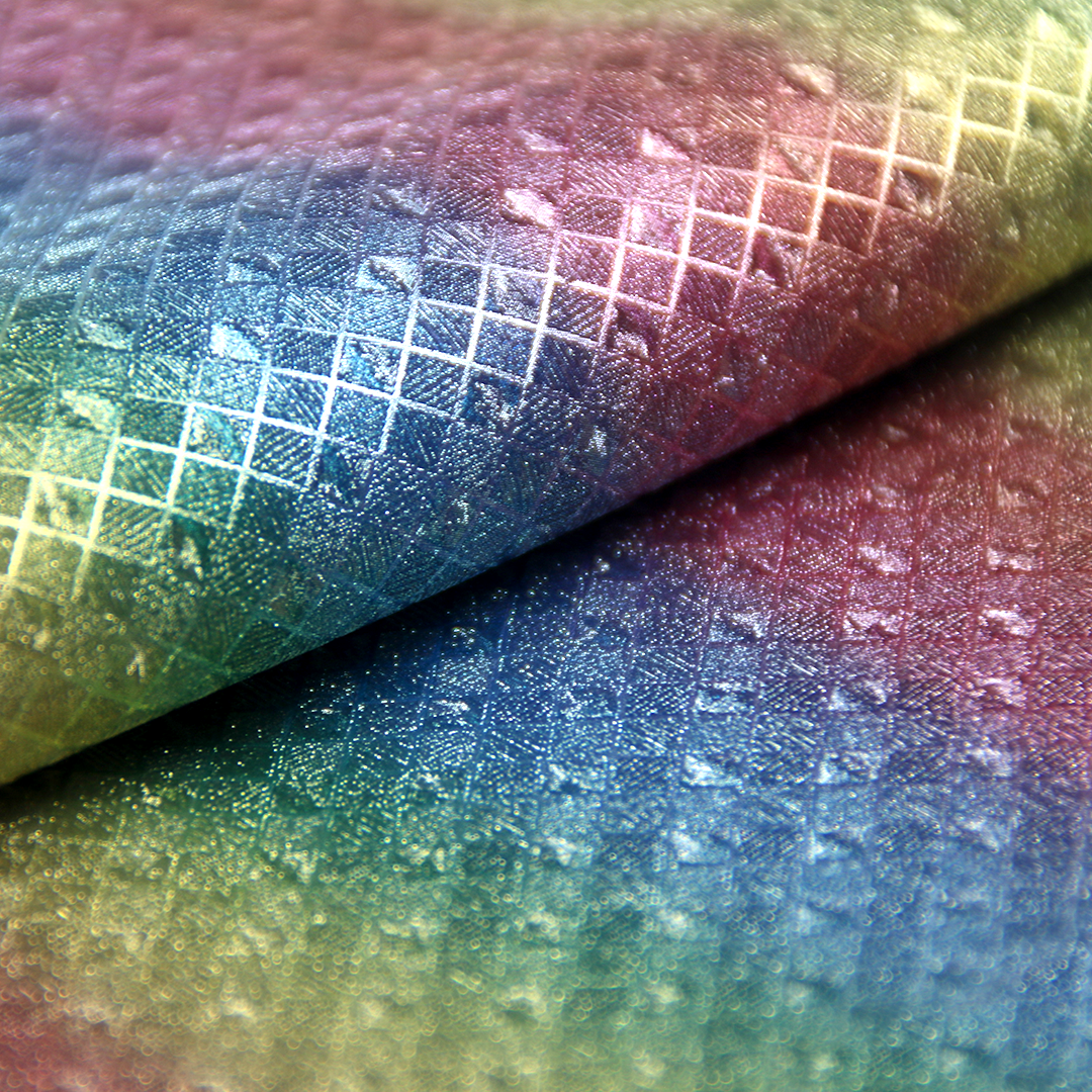 Sintetico Candy Brocado Arcoiris