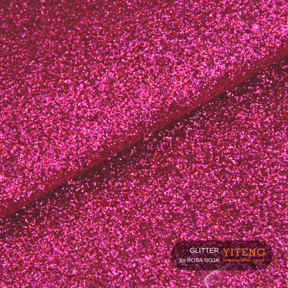 Glitter Rosa Rojo