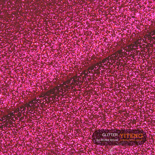 Glitter Rosa Rojo