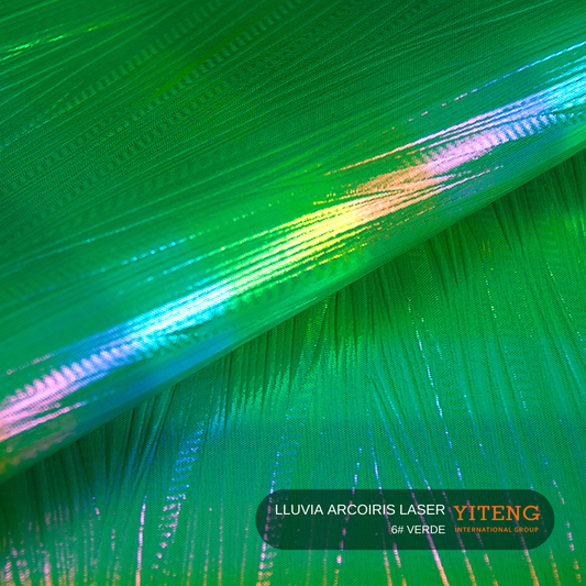 Lluvia Arcoiris Laser Verde