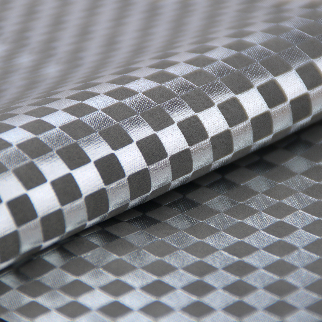 合成软棋盘灰银色