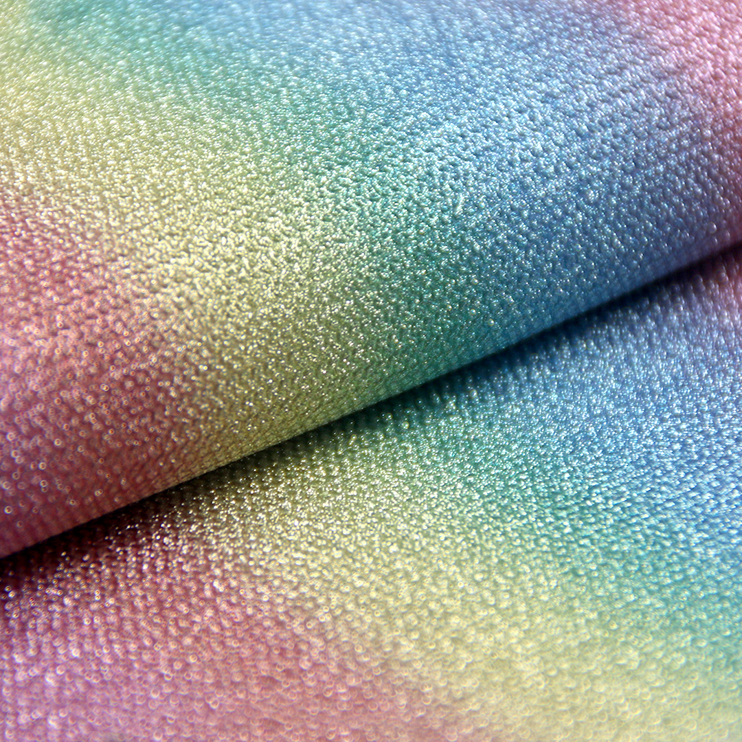 Sintetico Candy Tejido Arcoiris
