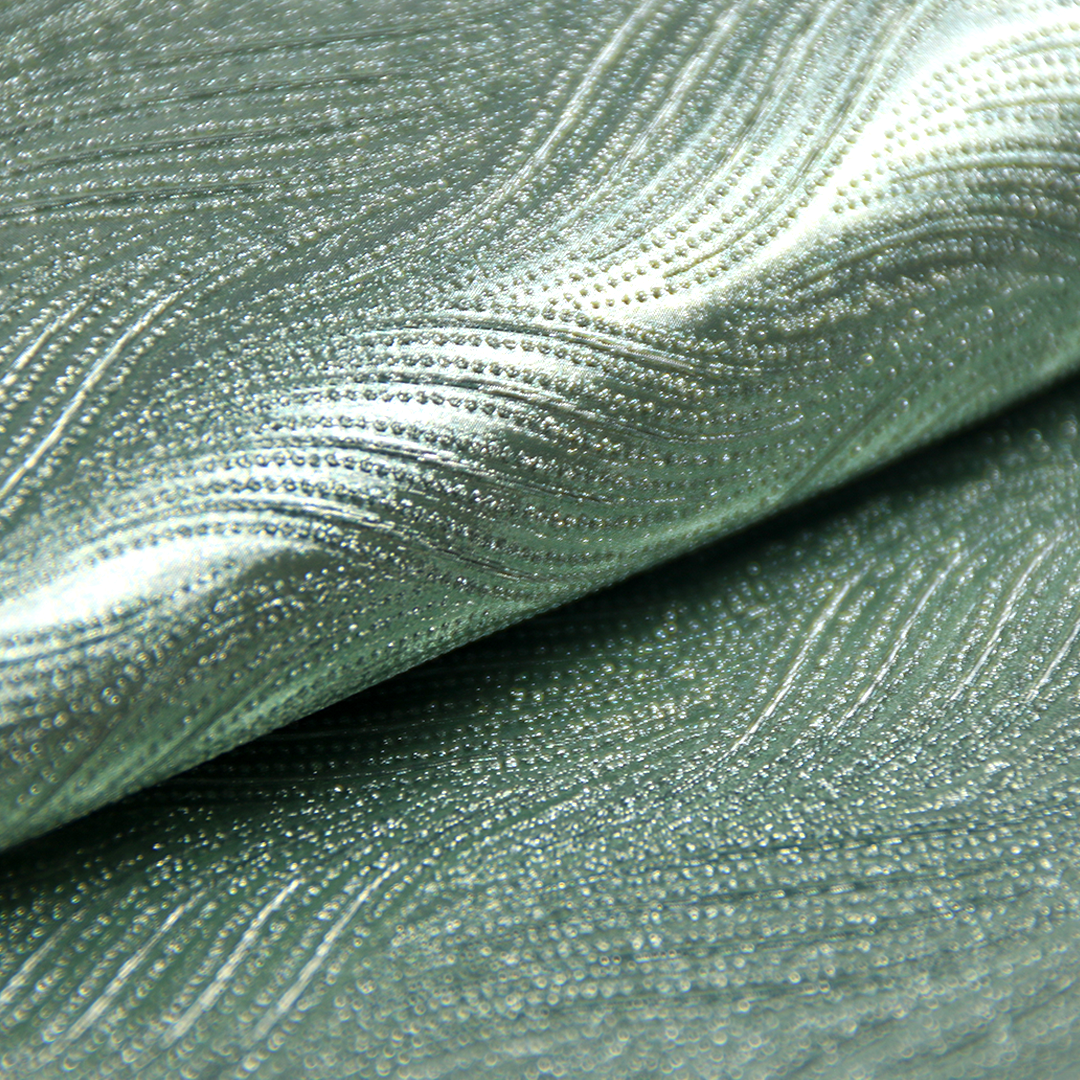 Sintetico Candy Punteado Verde