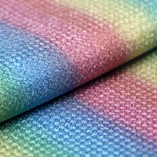Sintetico Candy Escamas Arcoiris