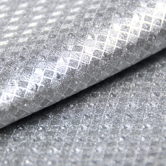 Sintetico Candy Brocado Plata
