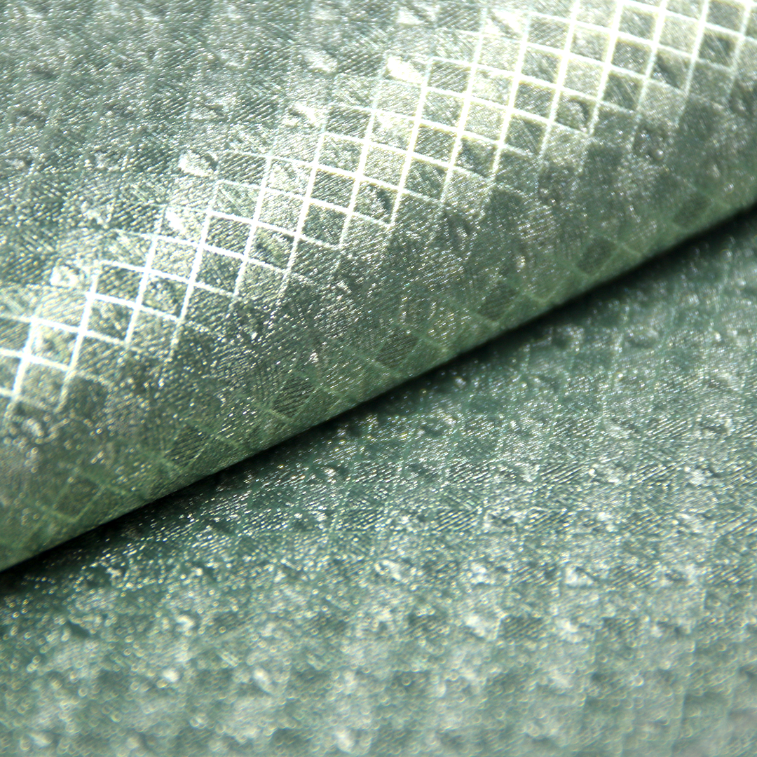 Sintetico Candy Brocado Verde