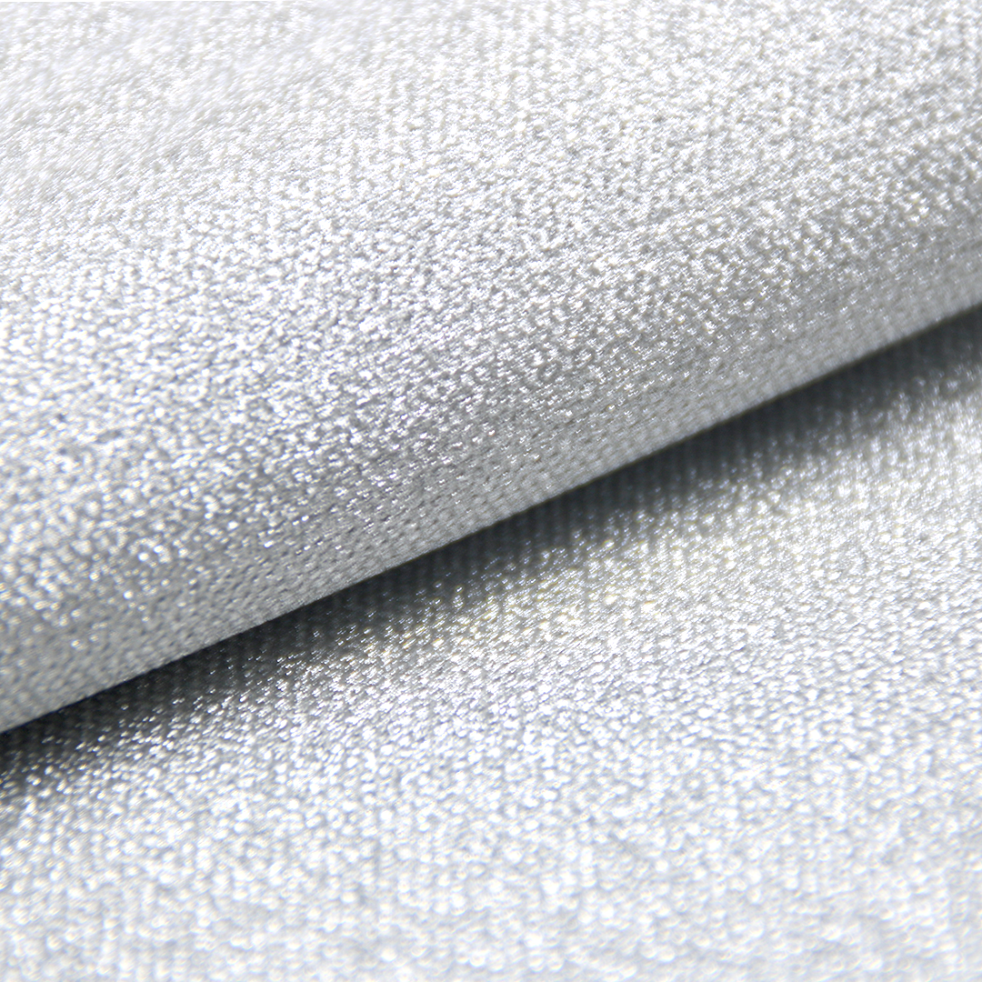 Sintetico Candy Tejido Plata