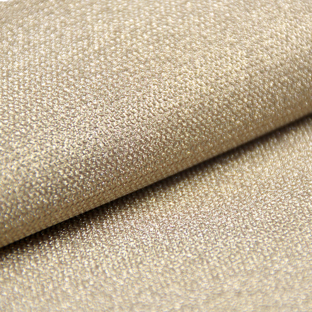 Sintetico Candy Tejido Dorado